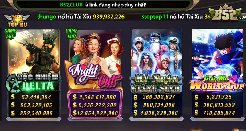 Thử vận may đổi đời với các trò quay hũ hấp dẫn tại B52club